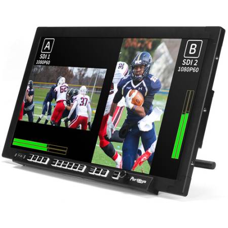 Portkeys MT22-DS - podwójny monitor produkcyjny, 21.5”, SDI, HDMI,1920x1080, 1000:1_Monitor z boku_2